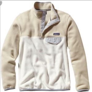 Patagonia synchilla size medium. Cream/tan/grey